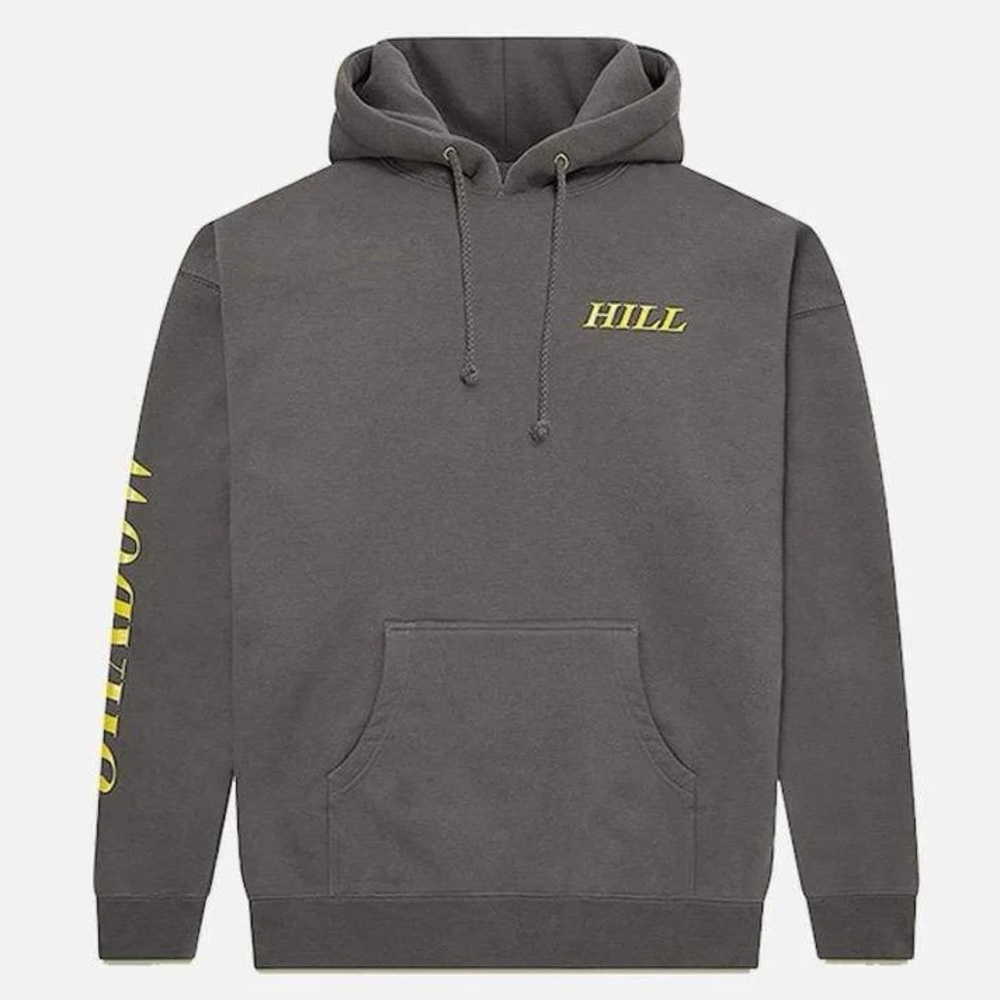 Oversized Charcoal Shadow Hill Hoodie